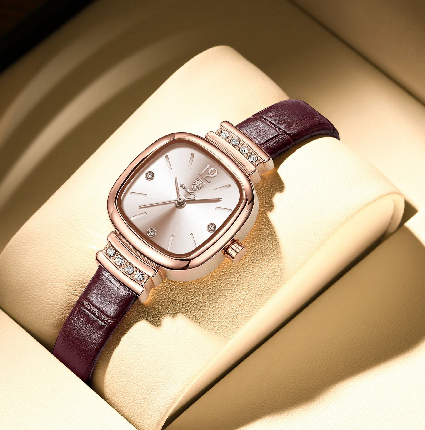 Luxuary Rose Gold Watch