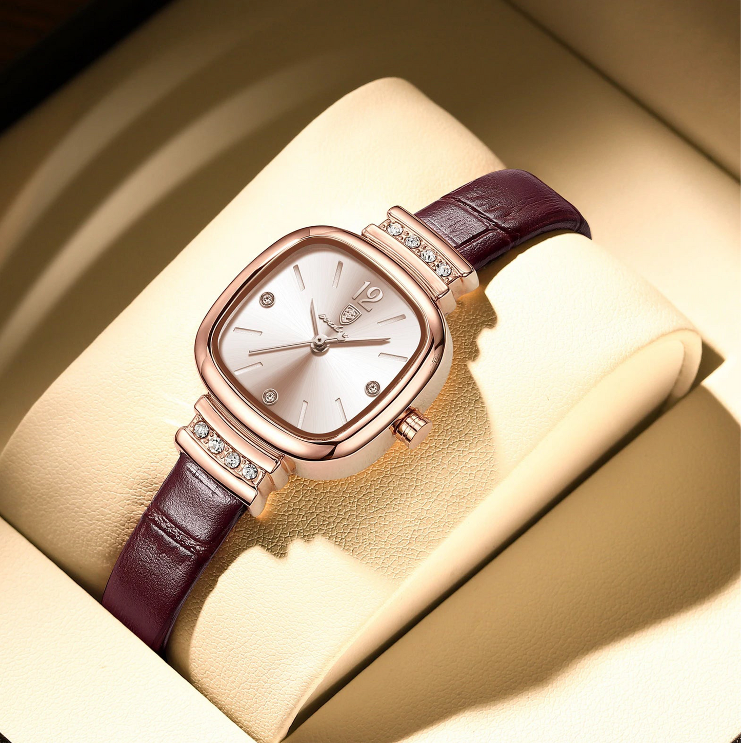 Luxuary Rose Gold Watch