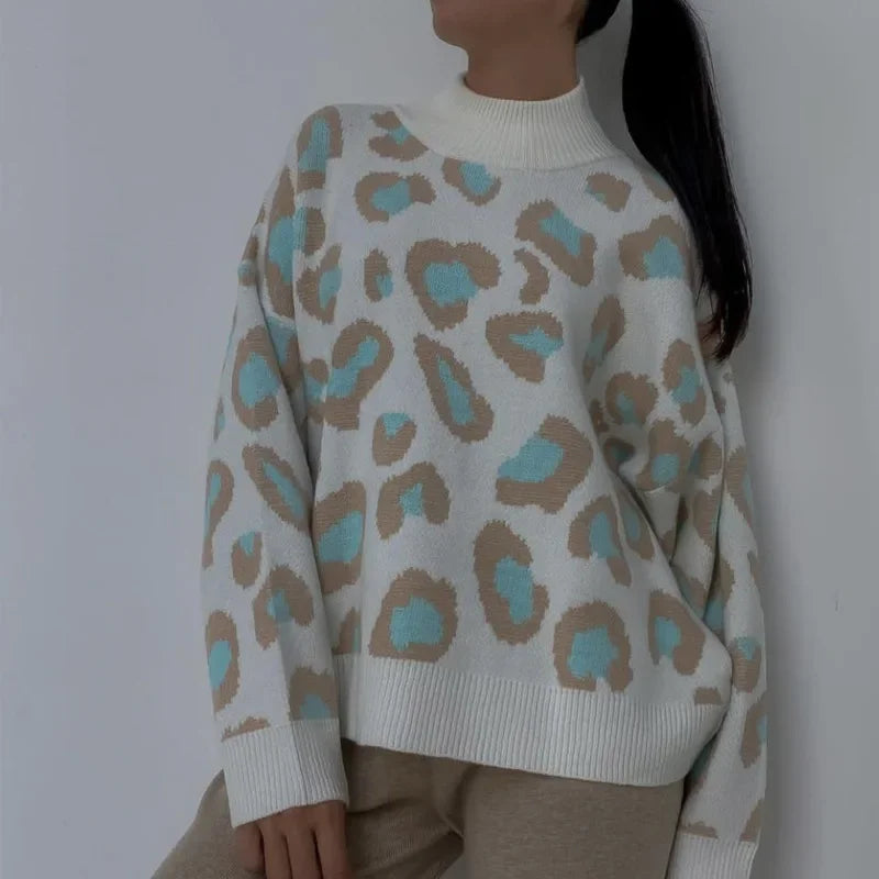 Leopard Print Sweater
