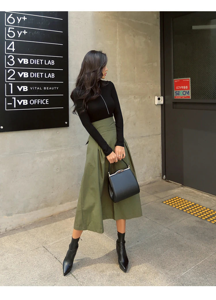 High Waist Skirt
