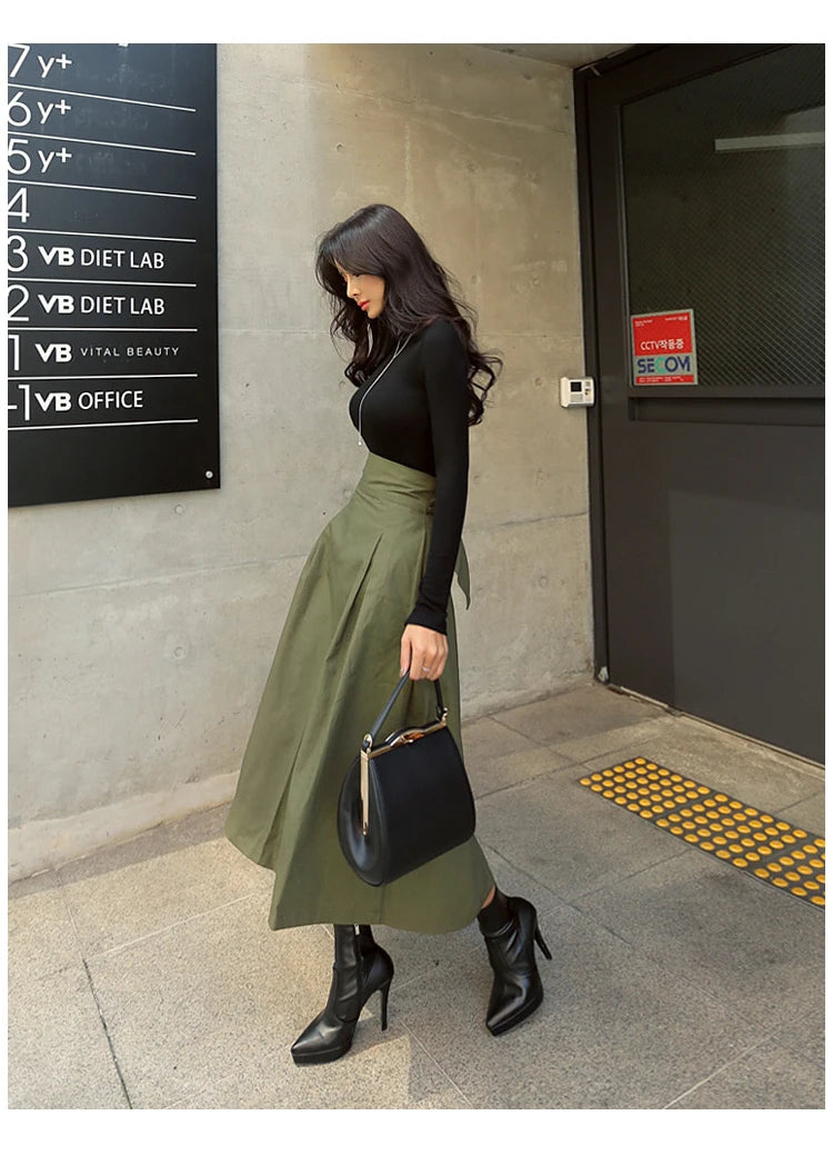 High Waist Skirt