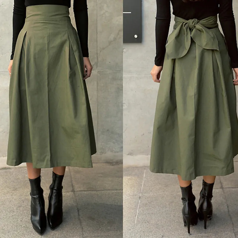 High Waist  Skirt