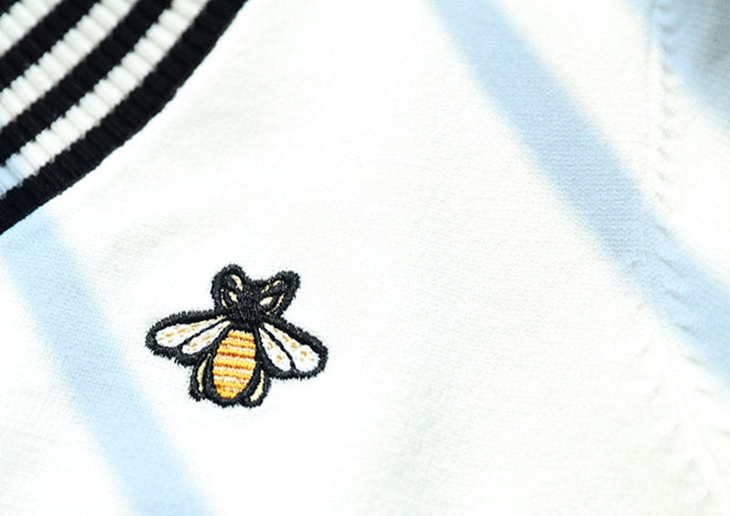 Bee Embroidery Jumper