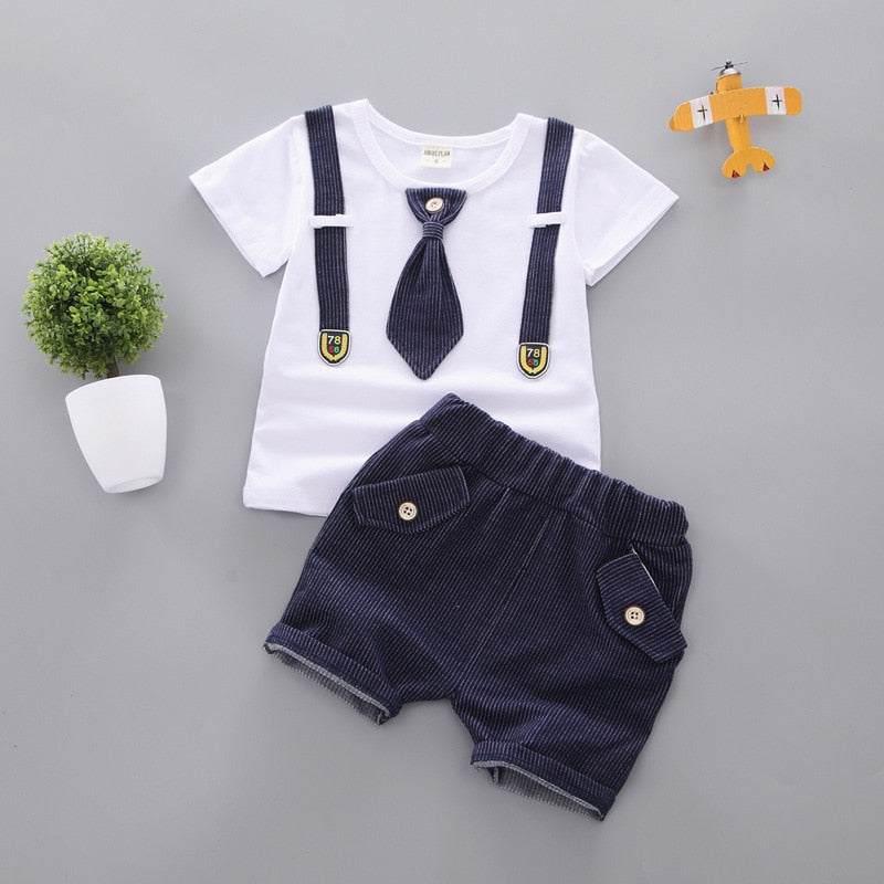 Summer Cotton  Suit for Toddlers