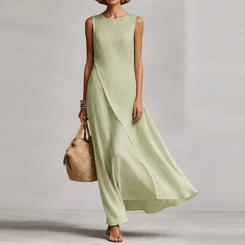 Riviera Flow Maxi Dress