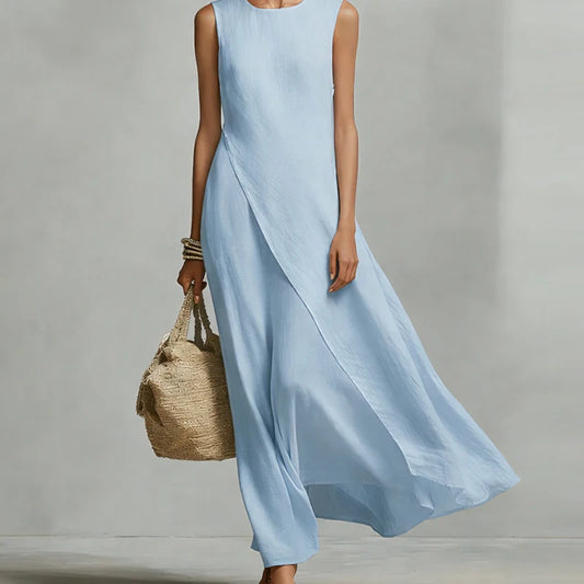 Riviera Flow Maxi Dress