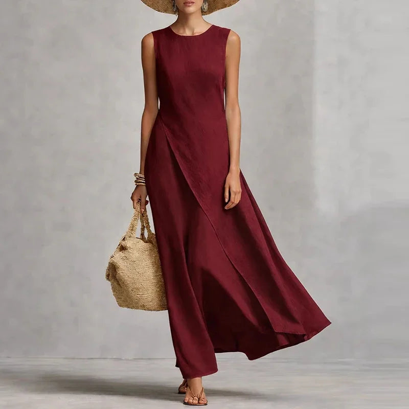 Riviera Flow Maxi Dress