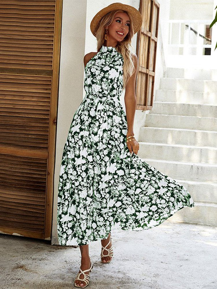 Floral Print Summer  Dress