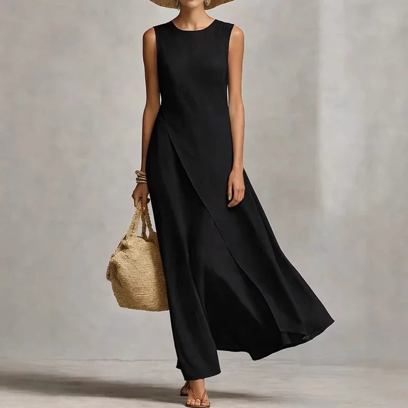 Riviera Flow Maxi Dress