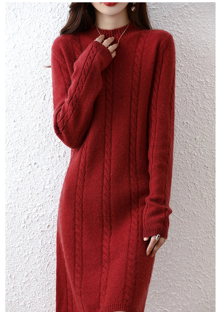 Wool Sweater Dress