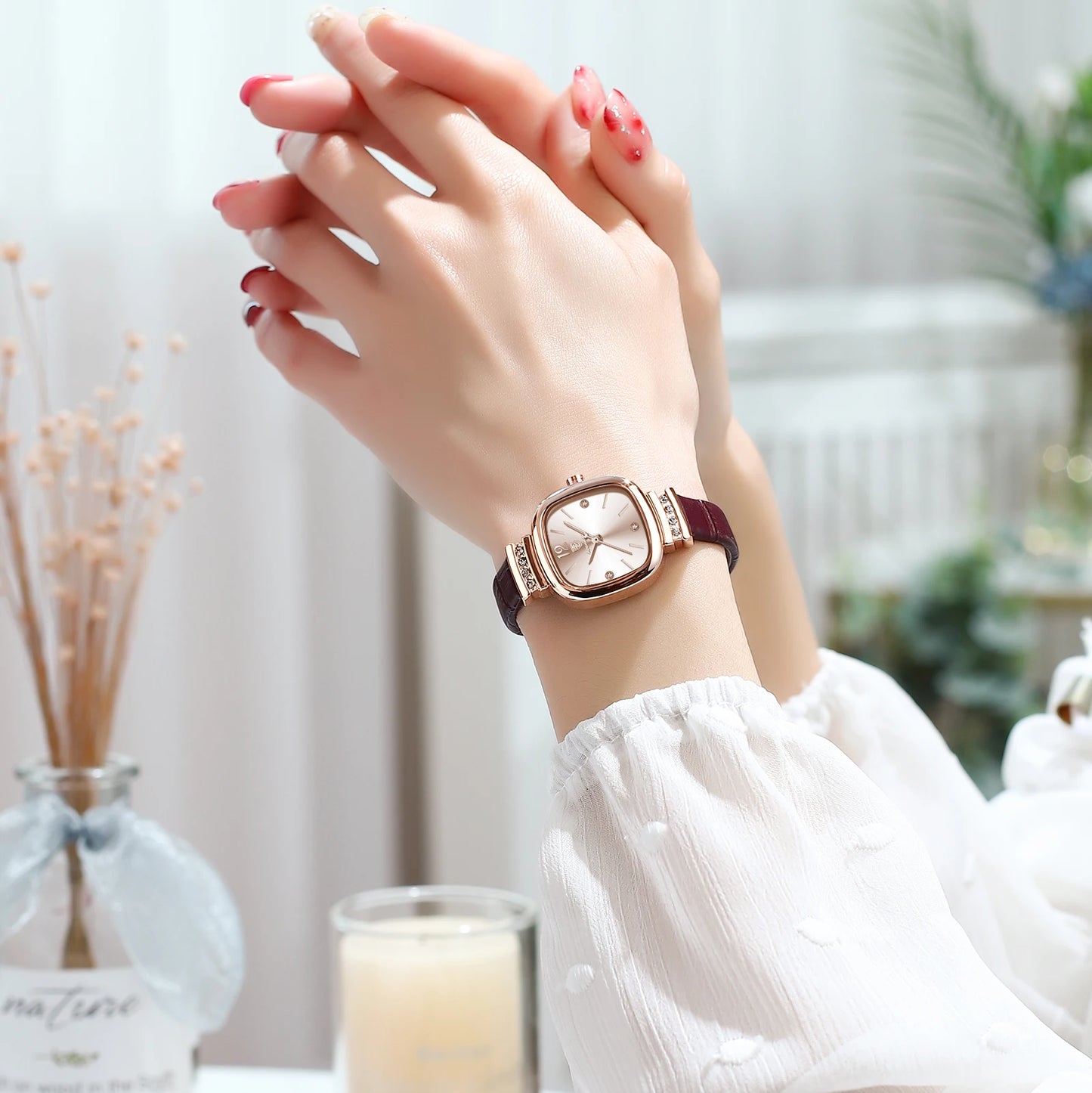 Luxuary Rose Gold Watch
